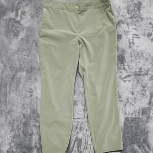 Chico's Sage Green Straight Leg Pants